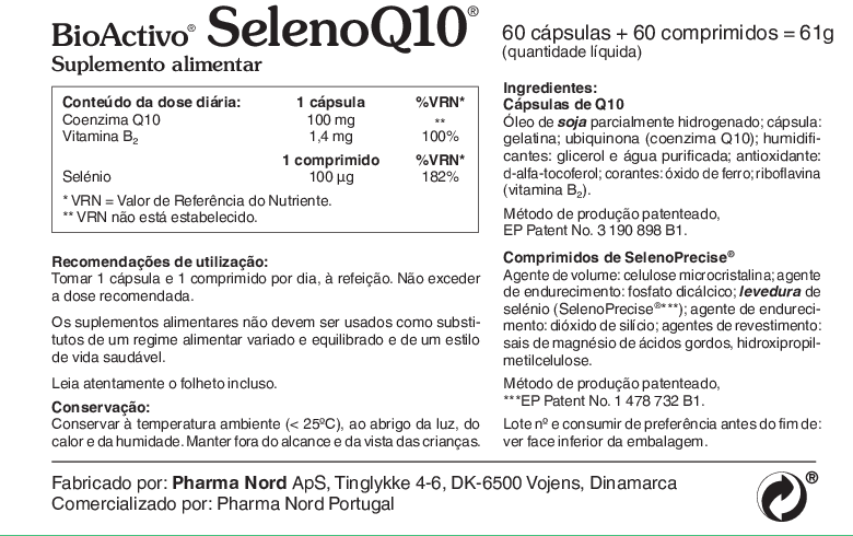 BioActivo SelenoQ10 120 comp.