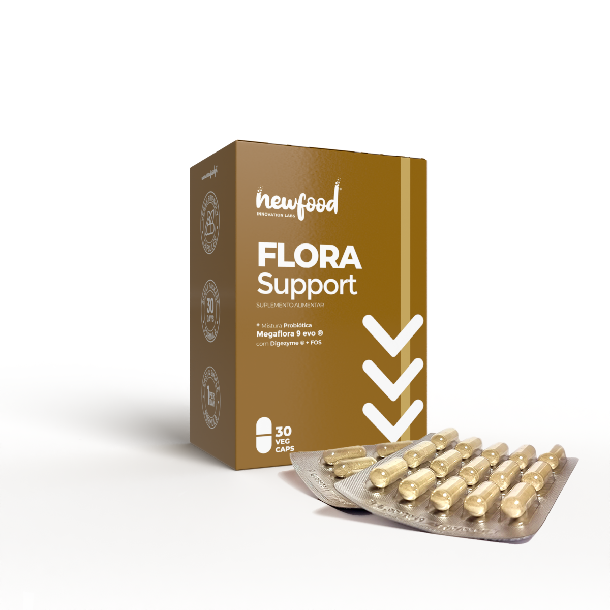 FLORA SUPPORT – 60 Cápsulas