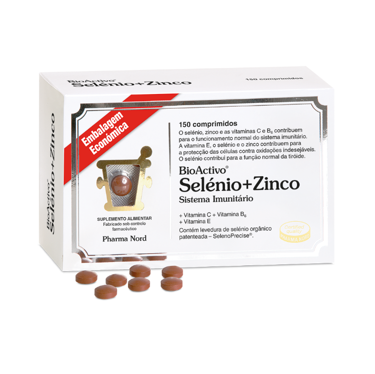 BioActivo Selénio+Zinco 150 comp.