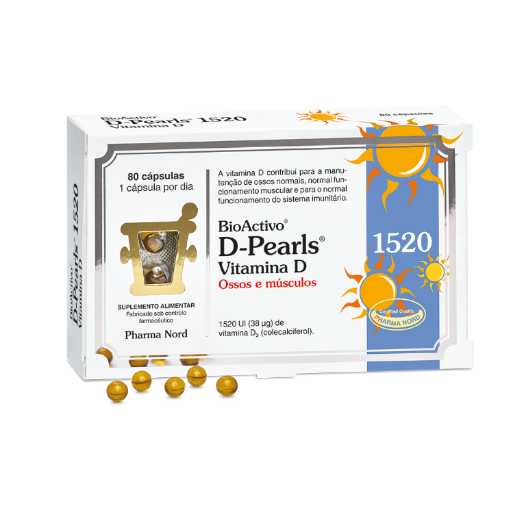 BioActivo D-Pearls Vita D 80 cáps.