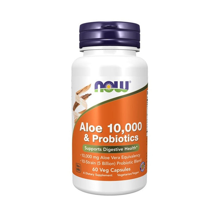 Aloe 10,000 & Probiotics 60 cáps